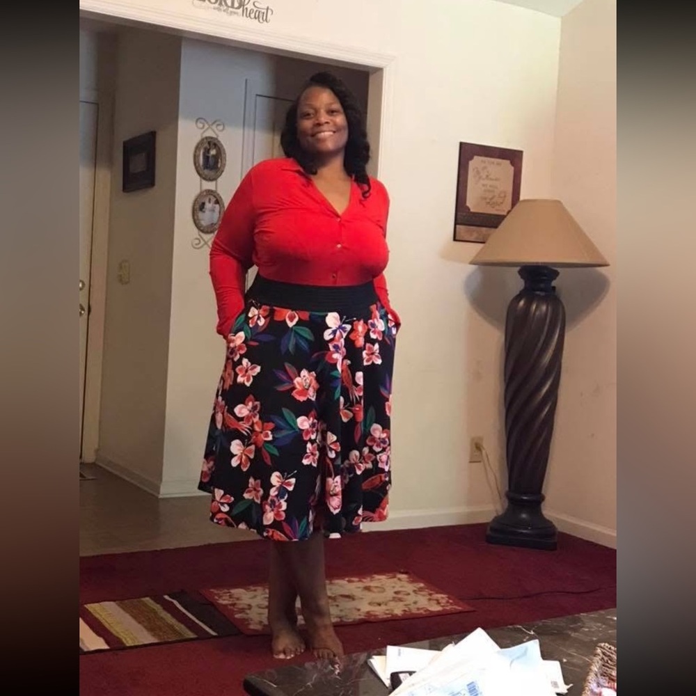 NewYork & CoFLORAL SKIRT
